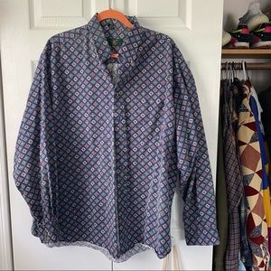 vintage button up